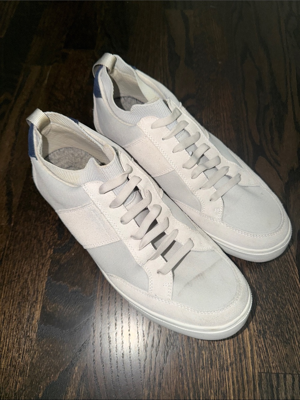 Peter Millar Men’s Beige Suede & Textile Sneakers